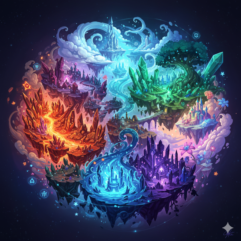 The planes of existence