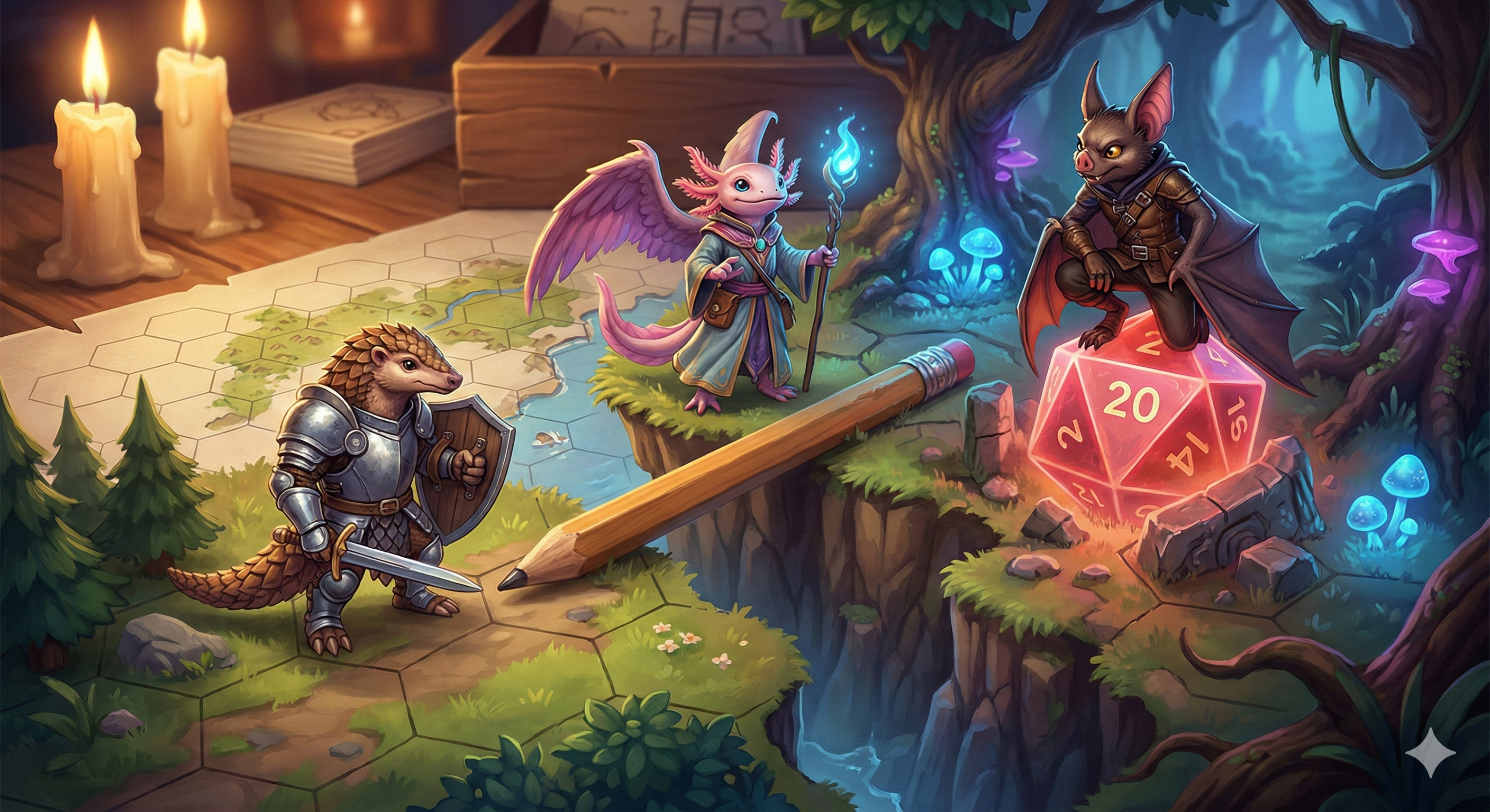 A trek across the wilderness